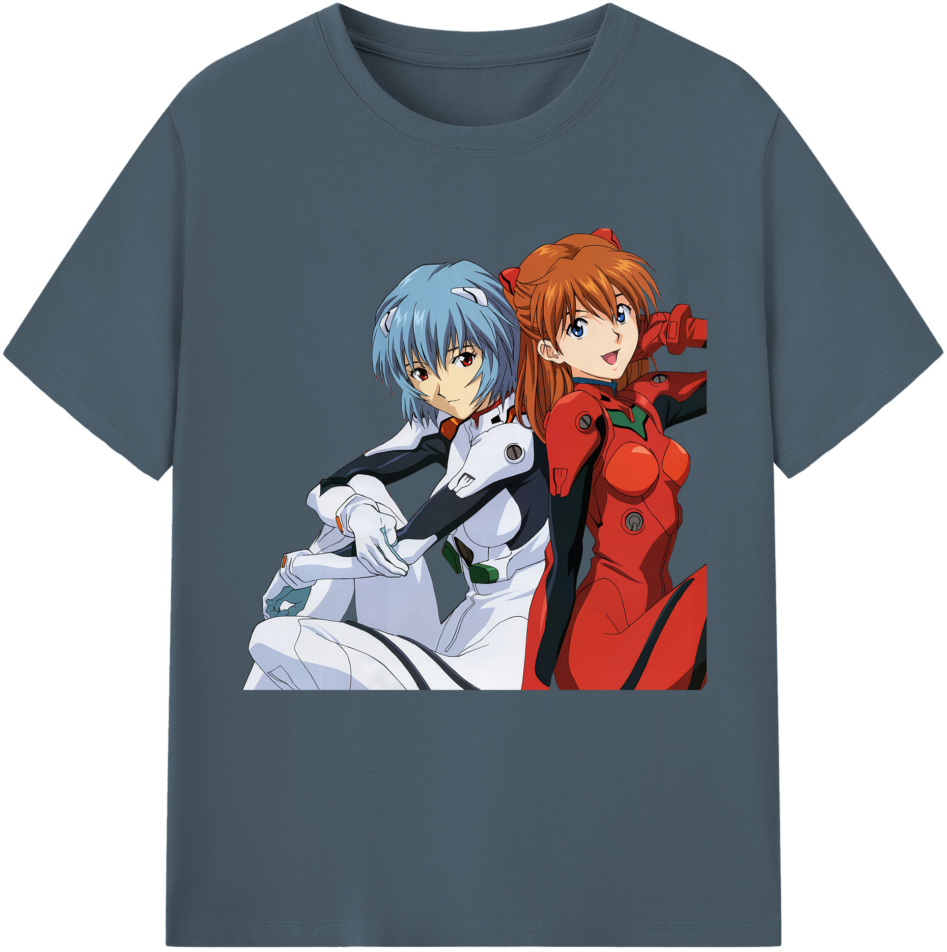 （画像用） EVA 新世紀エヴァンゲリオン 綿100％半袖Tシャツ（フロントプリント）